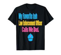 Police, Papa, fête des pères, Mon Agent de Police préféré T-Shirt