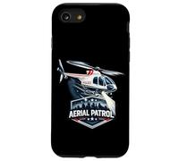 Police, Patrouille aérienne, hélicoptère, Application de la Loi Coque pour iPhone SE (2020) / 7/8