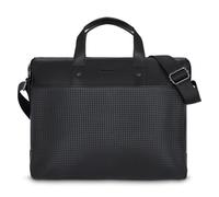 Police Porte-documents 40 cm Compartiment pour ordinateur portable noir