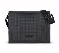 Police Porte-documents Messenger 35 cm Compartiment pour ordinateur portable noir