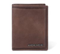 Police Porte-monnaie Cuir 9 cm brun