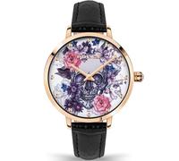 Police Montre analogique Femme PL.16032MSR/01 Quartz bracelet cuir Noir