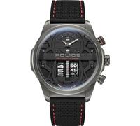 Police Montre Homme PEWJM0006505 – Analogique Quartz, bracelet en silicone