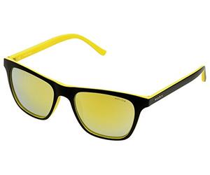 Police S1936M 53B29G Wayfarer Lunettes de soleil Noir