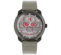 Police Montre Pl.15714jsu Vert Marron Homme