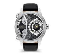 Police Watches Vibe Montre Homme Analogique Quartz avec Bracelet Cuir PEWJA2118101