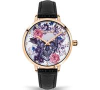 Police Women's Analogue Quartz Watch with Leather Strap PL.16032MSR/01