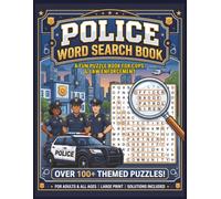 Police Word Search Book: A Fun Puzzle Book for Cops and Law Enforcement