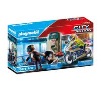 Policier avec moto et voleur - City Action - 70572 PLAYMOBIL