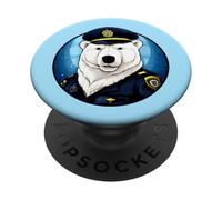 Policier Eisbär PopSockets PopGrip Adhésif