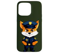 Policier Fuchs Coque pour iPhone 15 Pro Max
