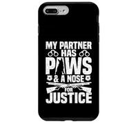 Policier : Mon Partenaire a des Pattes et Un Nez pour Que Justice Soit Faite Coque pour iPhone 7 Plus/8 Plus