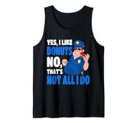 Policier : Oui, J'aime Les Beignets, Non, ce n'est Pas Tout ce Que Je Fais Débardeur