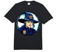 Policier sorcière Comfort Colors Adult Heavyweight T-Shirt