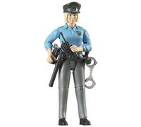 Policière blonde avec accessoires