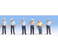 Policiers De La Circulation 6 Figurines Encore 36083 Échelle N