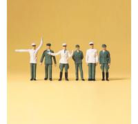Policiers de la RFA, (x6) - PREISER 14146 - HO 1/87