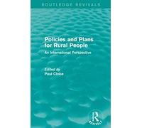 Policies And Plans For Rural People