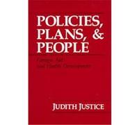 Policies, Plans, and People, Comparative Studies of Health Systems and Medical Care Judith Justice (Auteur)
