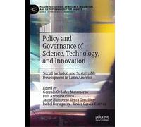 Policy And Governance Of Science, Technology, And Innovation