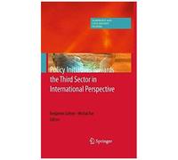 Policy Initiatives Towards The Third Sector In International Perspective