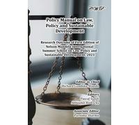 Policy Manual On Law, Policy And Sustainable Development