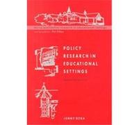 Policy Research in Educational Settings, Doing Qualitative Research in Educational Settings Jenny Ozga (Auteur)
