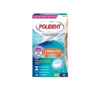 Polident 3 Minutes Nettoyant pour Appareils Dentaires Boîte de 66 Comprimés