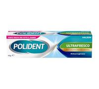 Polident Adhésif ultra frais, pour prothèses dentaires, tenue quotidienne, goût menthe fraîche, 40 polidents ultra frais, adhésif pour prothèses dentaires, tenue quotidienne, goût menthe fraîche, 40 g