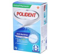 Polident Nettoyant Anti-Bactérien 72 comprimés