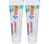 Polident® Crème fixative Protection Gencives Dentifrice(S) 2x40 g