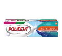 Polident Crème Fixative Total Action, Pour Prothèses Dentaires Partielles ou Complètes, Sans Goût, lot de 6x40g