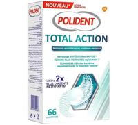 Polident Nettoyant Total Action Pour Prothses Dentaires Partielles Ou Compltes Format 1x66 Comprims[352]
