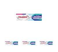 POLIDENT - Soin et Tolérance - Crème Adhésive Hypoallergénique pour Prothèse Dentaire - Fixation 12 Heures - Aide à Protéger les Gencives des Irritations - Sans Colorant ni Aromes Ajoutés - Tube 44 g