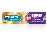 Polident Super étanchéité + scellant, adhésif pour prothèse dentaire, limite les infiltrations de nourriture, longue tenue pour toute la journée, 40 g