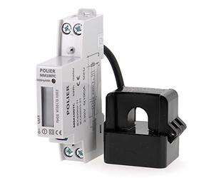 POLIER MM100TC : Compteur électrique - Mono 100A avec TC - Simple tarif