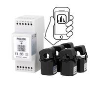 POLIER MM5E5C : Ecocompteur Mono WIFI 5 postes - RE2020-5 TC ouvrants