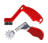 Polierpad-Pflegebürste - ABS 20 x 10,5 cm | Clean Reconditioner Buffer Wool Compound Pads, Auto-Polierpad-Reinigungswerkzeug | Professionelles Detaillierungszubehör für die Wartung von Autopolituren