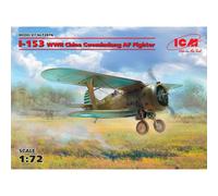Polikarpov I-153, Combattant De La Guomindang Af De La Seconde Guerre Mondiale En Chine - Icm Icm72076-Icm-Icm