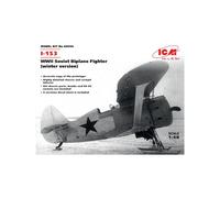 Polikarpov I-153 La Seconde Guerre Mondiale Soviétique Biplan Fighter (Version D'hiver) - Icm Icm48096-Icm-Icm