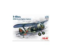 Polikarpov I-15bis Avec Roues. Marquages Russes - Icm Icm72012-Icm-Icm