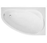Polimat Marea baignoire d’angle 150x100 cm côté droit blanc 00293