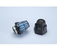 Polini Filtre à air Air Box droit Ø46 mm Bleu