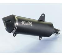 POLINI Silencieux Aluminium noir - Peugeot