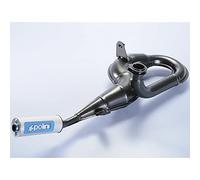 POLINI Silencieux d'échappement en aluminium pour LML Star Deluxe Vespa PX 125 150 2T