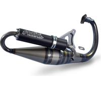 POLINI Team 4 Système d'échappement complet - Aluminium noir adaptable sur Piaggio