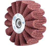 Polinox Meule avec filetage PNG - Diamètre 125 mm, largeur 50 mm, tr/min : 3800, filetage : M14 - Grain : 280