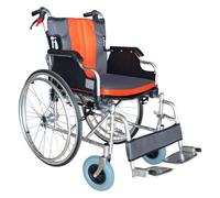 Polironeshop KEROS - Fauteuil Roulant Landau Pliable en Aluminium Léger, Auto-Poussé, Idéal pour Mobilité Réduite, Pratique et Confortable pour Usage Quotidien
