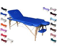 Polironeshop Venere - Lit de Massage Portable en Bois, Table Professionnelle pour Esthétique et Tattoo, Ergonomique et Pratique