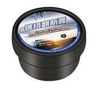 Poliser chrome - Nettoyant et polissage pour chrome - Restaurateur de chrome - Antirouille - 50 g - Protection haute brillance résistante à la rouille et aux rayures - Imperméable, non abrasif